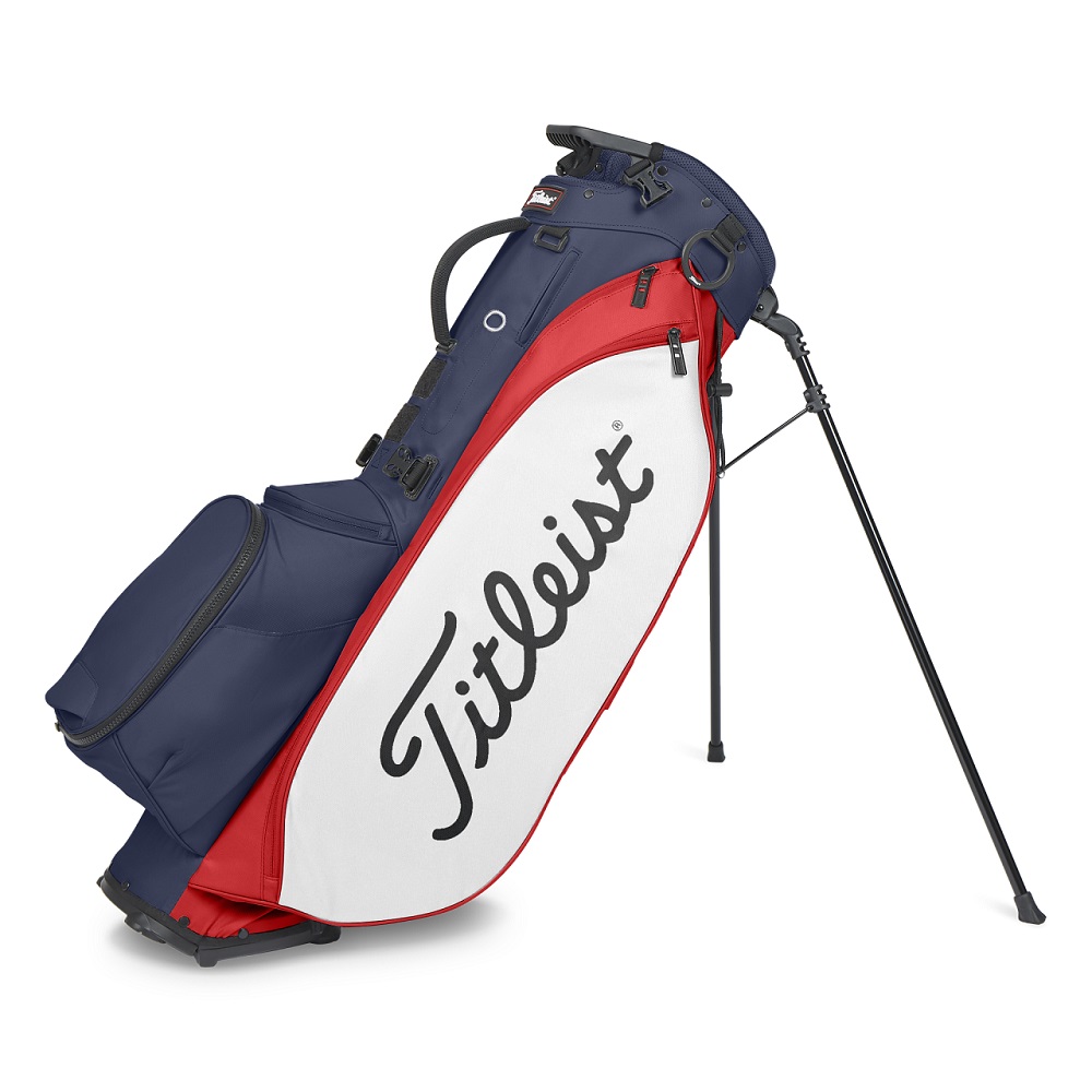 Titleist Fitting Works ゴルフバッグ Titleist Golf Fitting Bag Black/White -With Wheels - Better